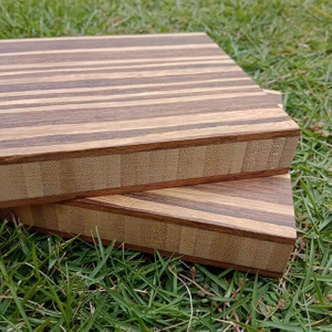 Grano de tigre de panel de bambú tejido de hilo de 19 mm