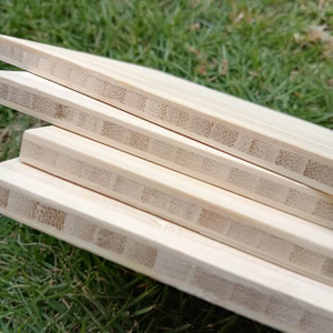 Madera contrachapada de bambú de 3 capas de color natural de grano vertical de 1/4 'x4x8'